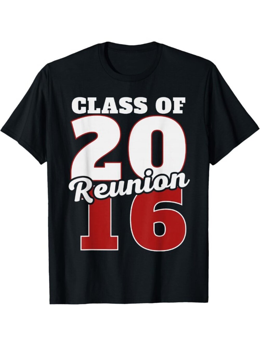 Class of 2016 Graduation Reunion T-Shirt, Vintage Style Tee for Alumni Events